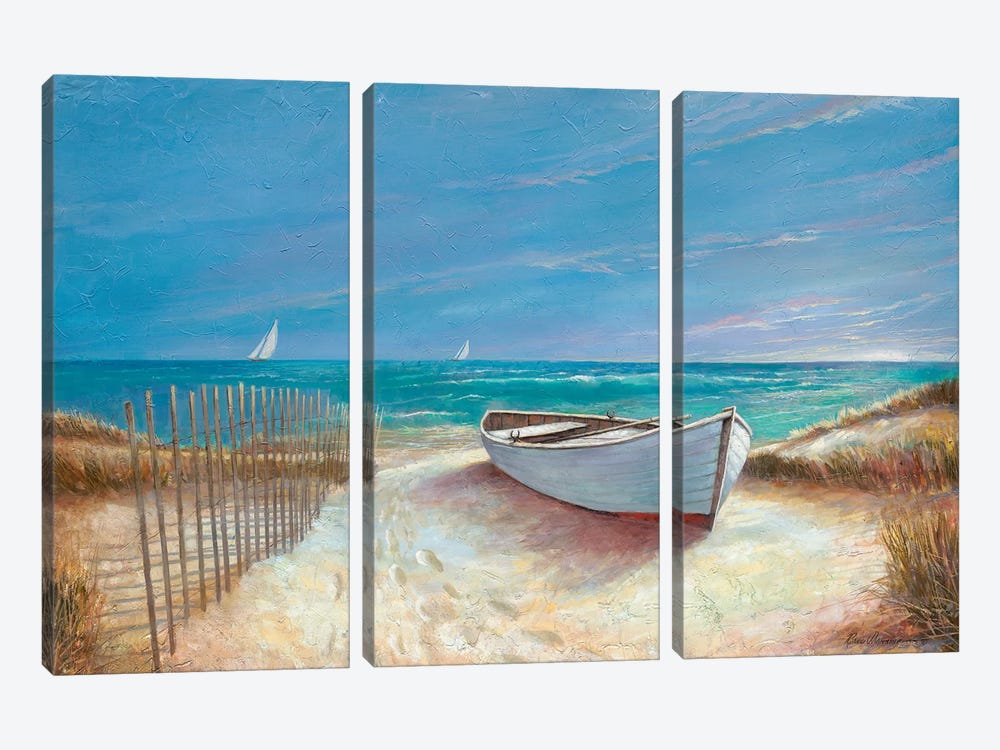Ocean Breeze by Ruane Manning 3-piece Canvas Art