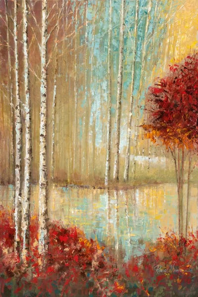 Autumn: Emerald Pond by Ruane Manning