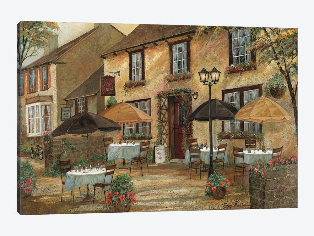 The Mobley Inn by Ruane Manning 1-piece Canvas Art