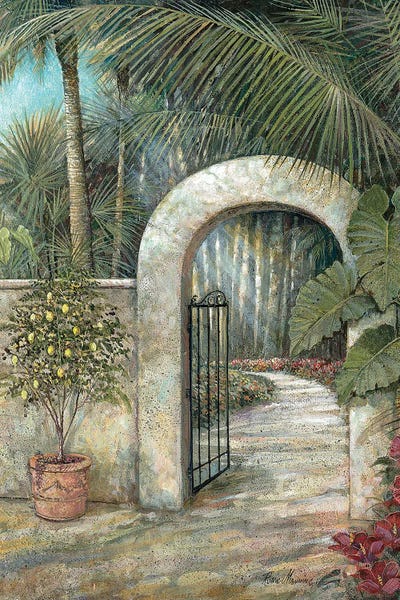 Arches: Tranquil Garden II by Ruane Manning
