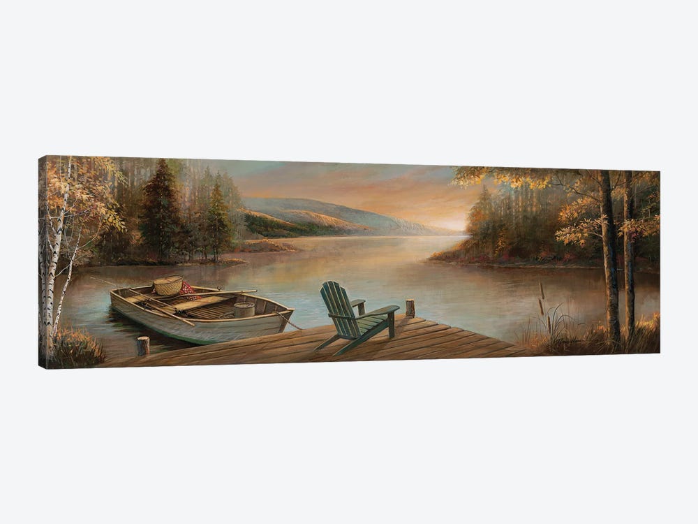 Tranquil Waters by Ruane Manning 1-piece Art Print