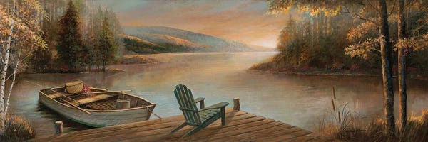 Cabin & Lodge Décor: Tranquil Waters by Ruane Manning