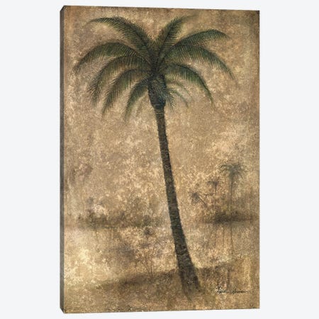Whispering Palm II Canvas Print #RUA298} by Ruane Manning Art Print