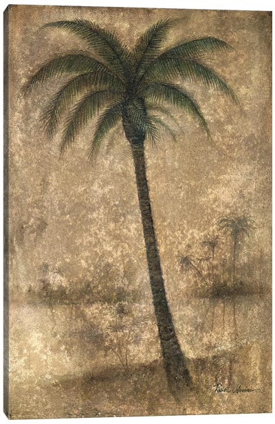 Whispering Palm II Canvas Art Print - Ruane Manning