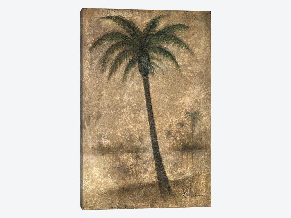 Whispering Palm II by Ruane Manning 1-piece Canvas Artwork