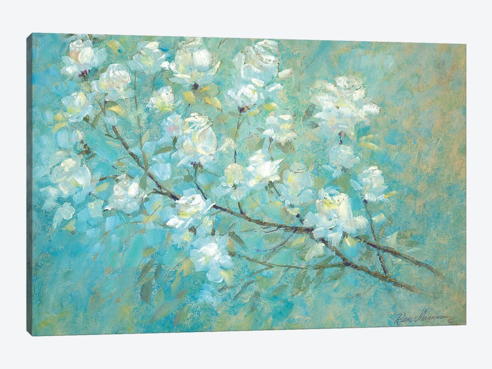 Wild Rose Blossom by Ruane Manning 1-piece Canvas Art