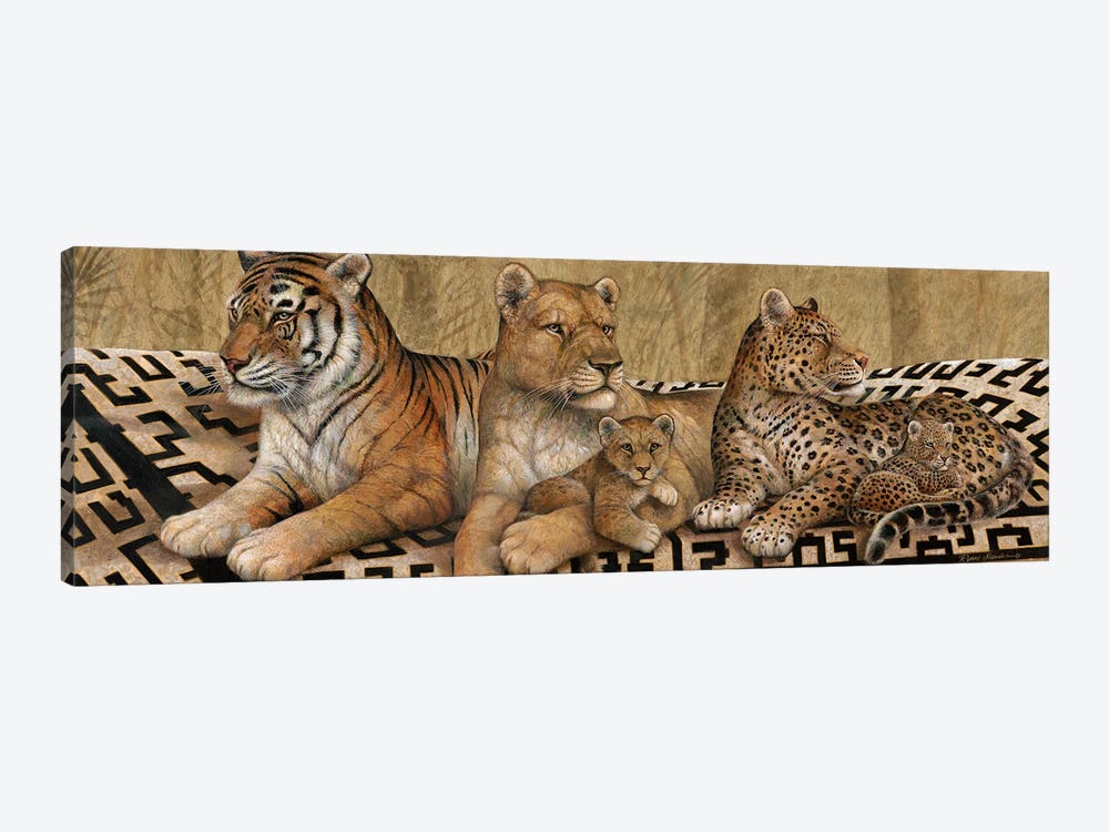 Wildlife Tapestry by Ruane Manning 1-piece Art Print