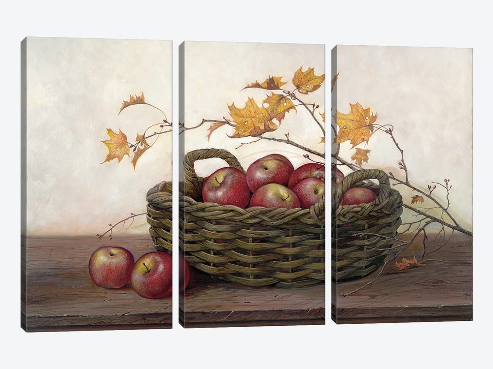 Winesap & Maples by Ruane Manning 3-piece Canvas Art