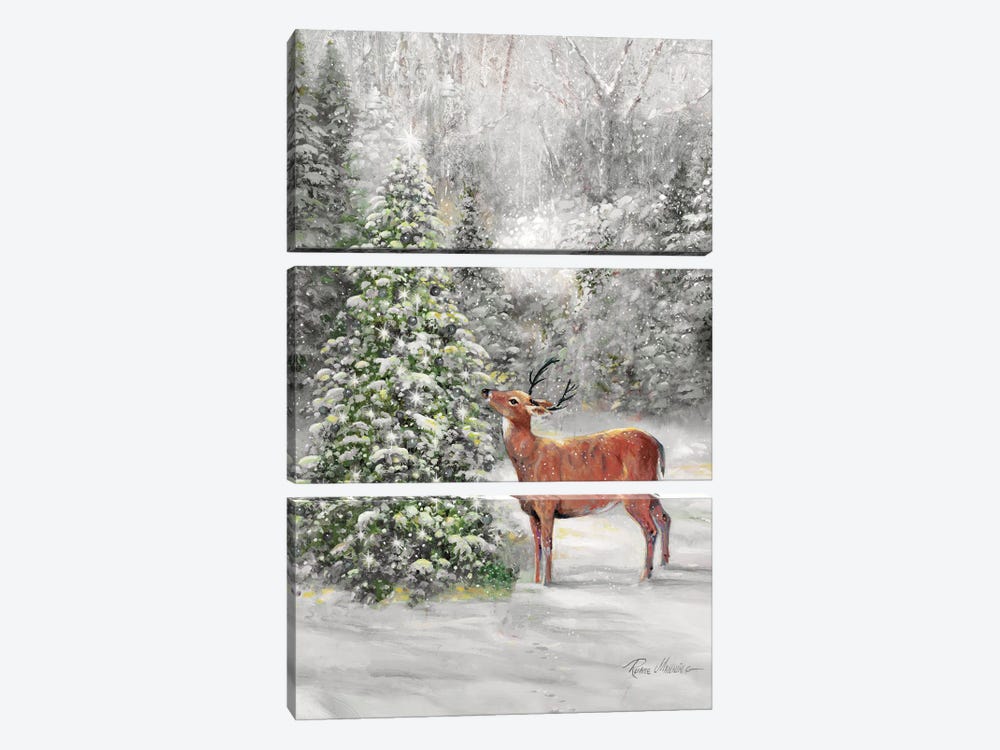 Winter Wonder by Ruane Manning 3-piece Canvas Art Print
