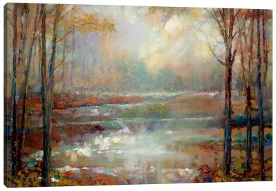 Magical Spring Canvas Art Print - Scenic & Landscape Art