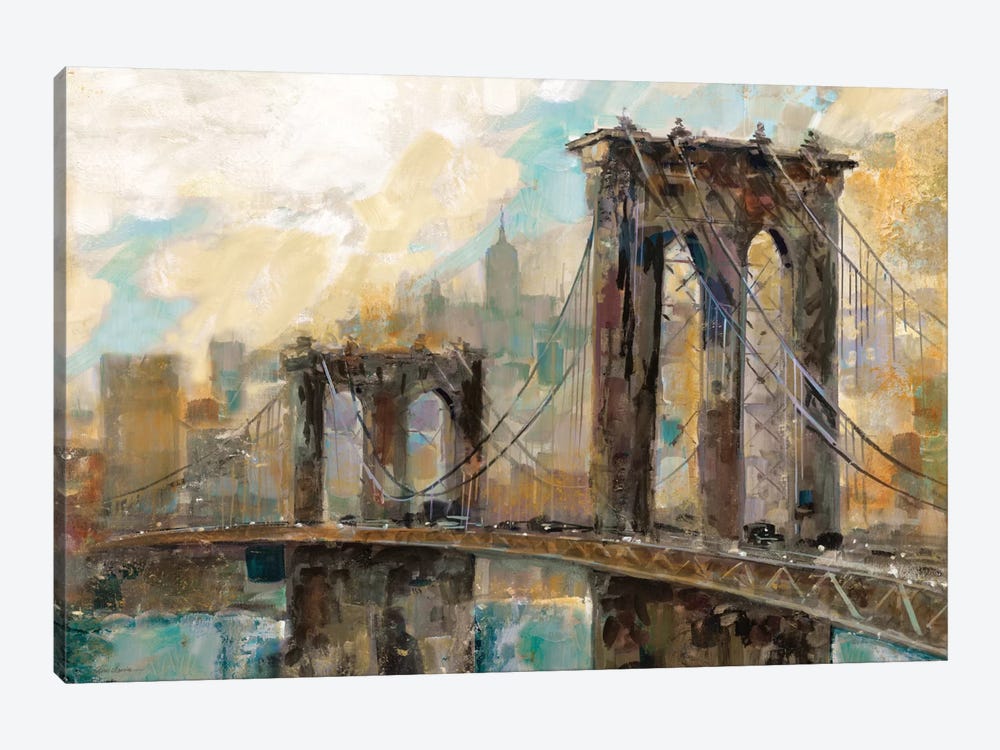 Manhattan Memories by Ruane Manning 1-piece Canvas Artwork