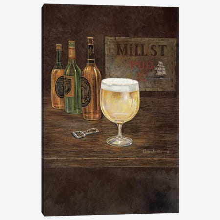 Mill Street Pub Canvas Print #RUA55} by Ruane Manning Canvas Art Print