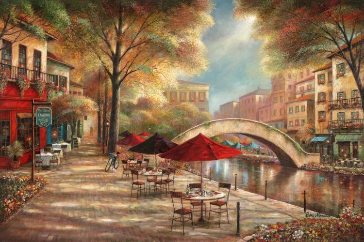 Riverwalk Charm by Ruane Manning wall art