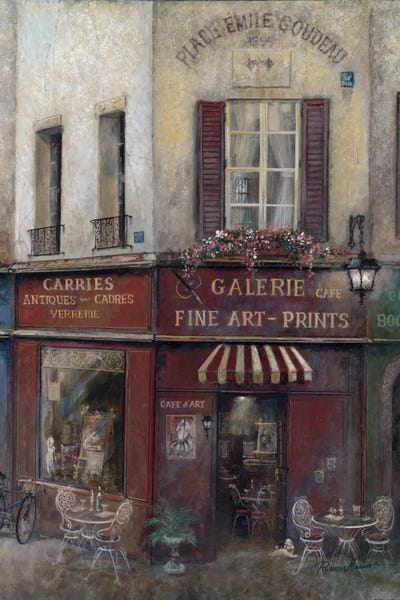 Detailed Oil Painters: Artist's Quarters by Ruane Manning