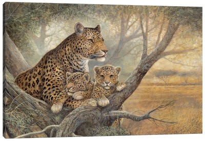 Shadow Of Love Canvas Art Print - Family & Parenting Art