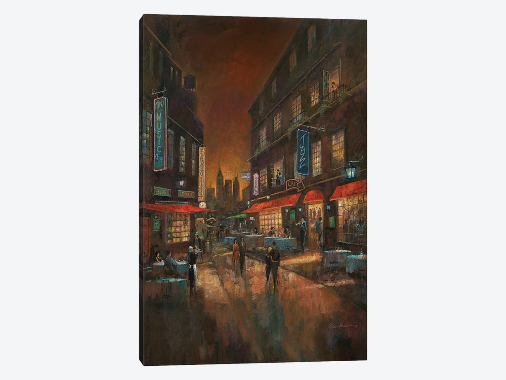 The Music Club by Ruane Manning 1-piece Canvas Art