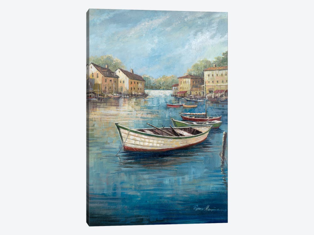 Tranquil Harbor II by Ruane Manning 1-piece Canvas Wall Art