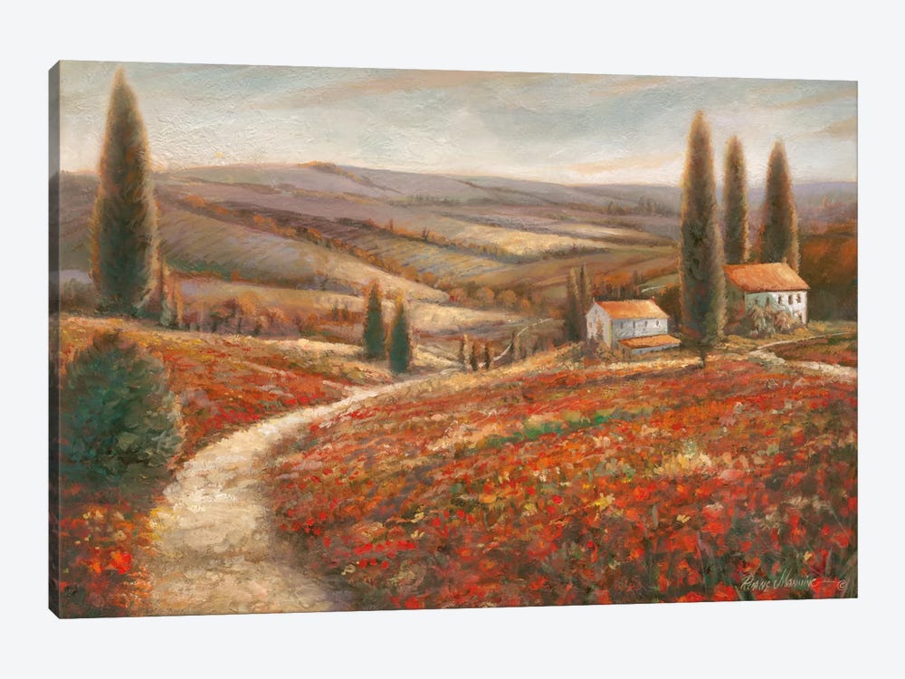Tuscan Palette by Ruane Manning 1-piece Art Print