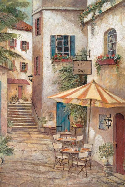 Detailed Oil Painters: Vino y Tapas by Ruane Manning