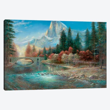 Yosemite Canvas Print #RUA99} by Ruane Manning Canvas Artwork