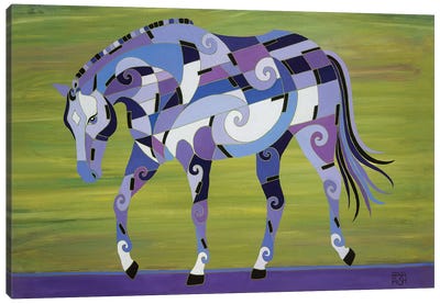 The Harmony Of Equus Canvas Art Print - Barbara Rush