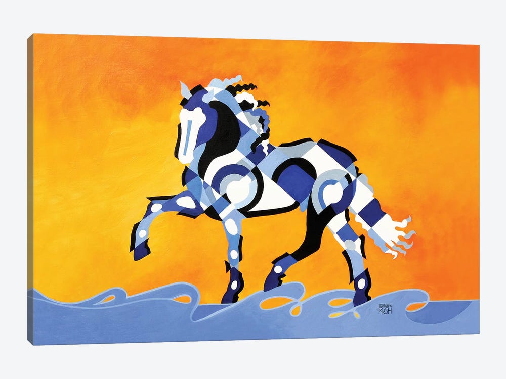 The Power Of Equus by Barbara Rush 1-piece Art Print