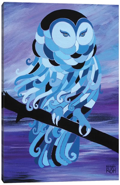 The Wind Dancer Canvas Art Print - Barbara Rush
