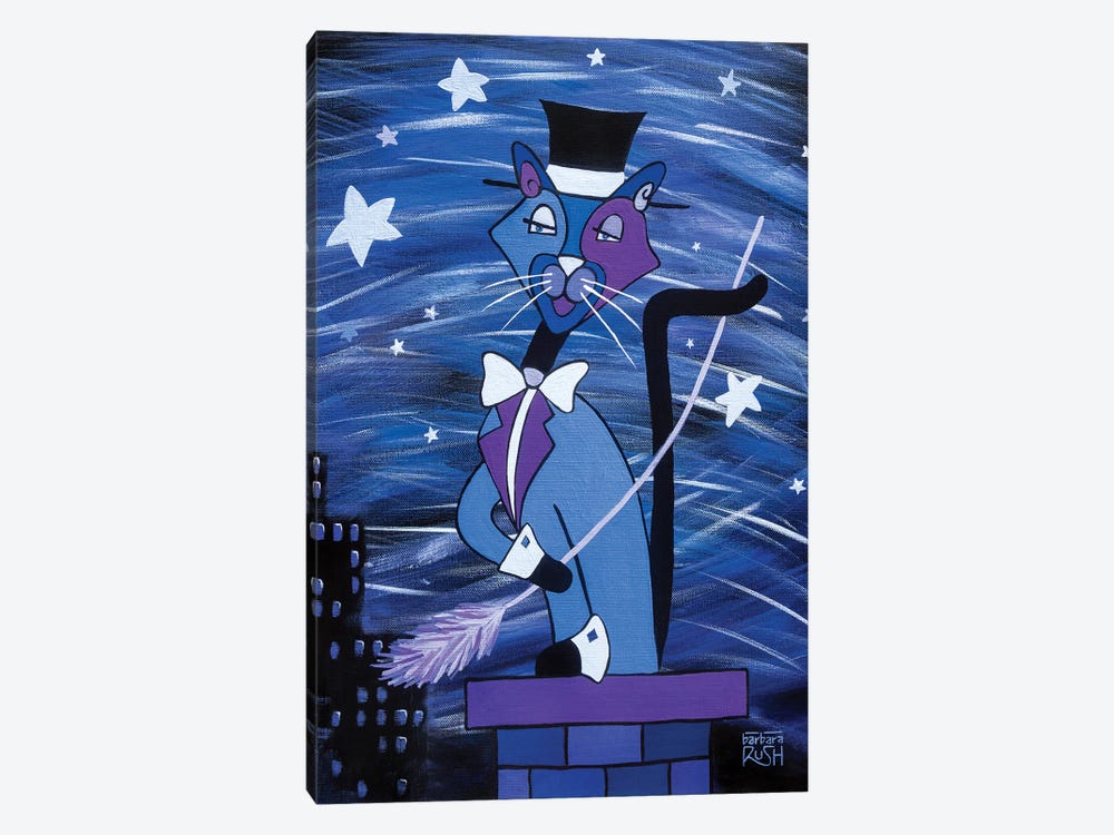 A Chimney Sweep by Barbara Rush 1-piece Canvas Wall Art