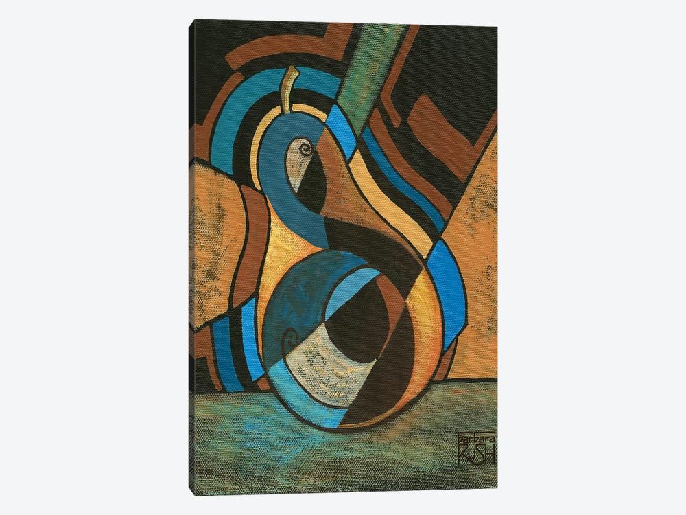 A Pear For Diego (Rivera) by Barbara Rush 1-piece Canvas Art Print