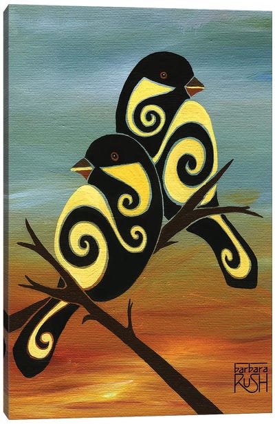 Don’t Keep Your Music Inside At Sunset Canvas Art Print - Finch Art