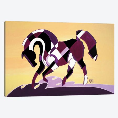 Passion Of Equus Canvas Print #RUH79} by Barbara Rush Canvas Print