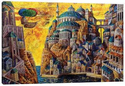 Bosphorus Canvas Art Print - Roch Urbaniak