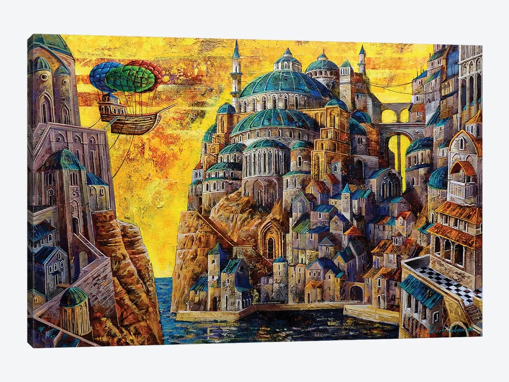 Bosphorus by Roch Urbaniak 1-piece Canvas Print