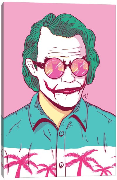 Vacay Mr. J Canvas Art Print - The Joker