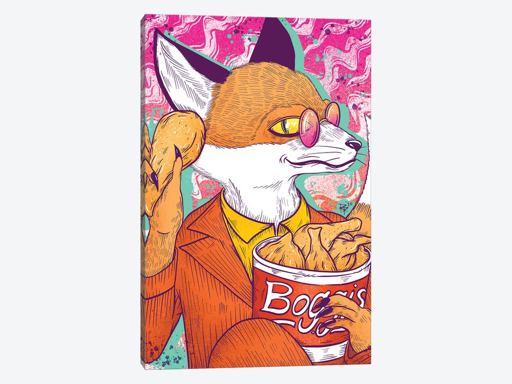 Fantastic Mr. Fox by Raco Ruiz 1-piece Art Print