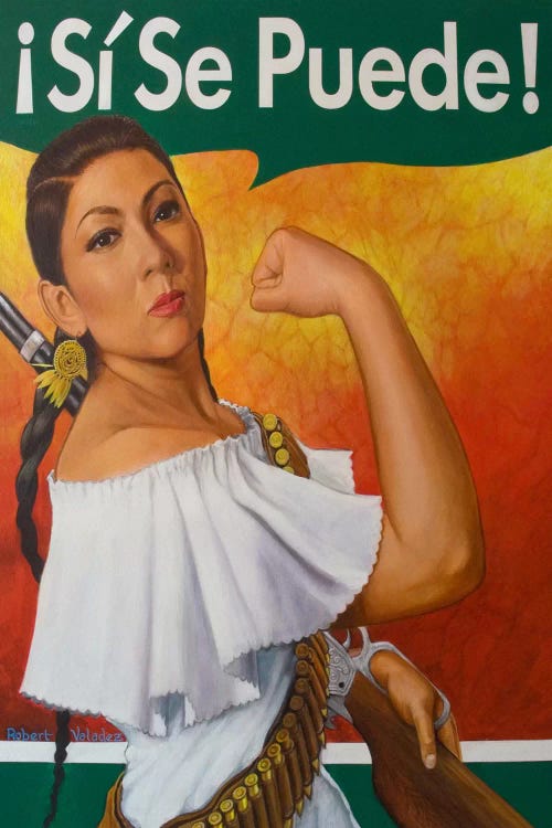 Rosita (Si Se Puede!) by Robert Valadez wall art