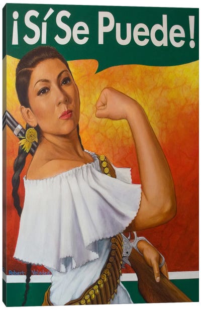 Rosita (Si Se Puede!) Canvas Art Print - North American Culture