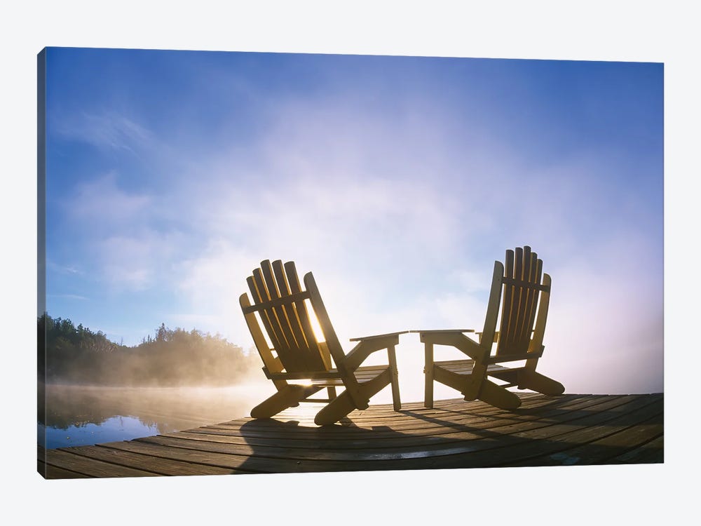 Relaxing Morning by Dave Reede 1-piece Canvas Art