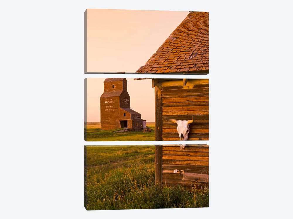 Ghost Town by Dave Reede 3-piece Canvas Print