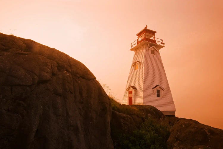 Lighthouse On A Cliff