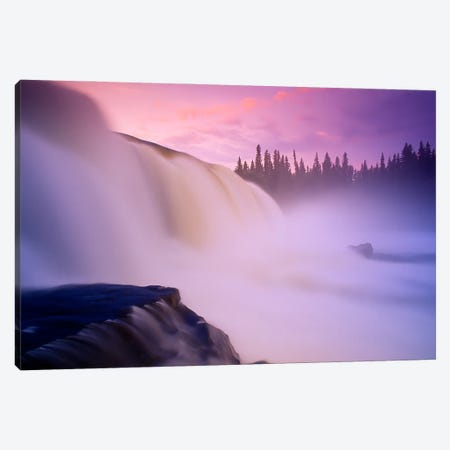 Majestic Waterfalls Canvas Print #RVD38} by Dave Reede Art Print