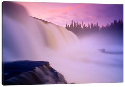 Majestic Waterfalls Canvas Art Print