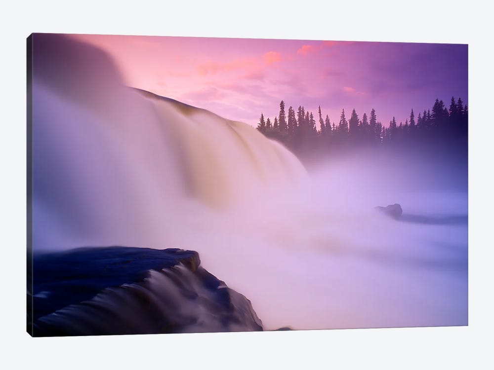 Majestic Waterfalls by Dave Reede 1-piece Canvas Art Print