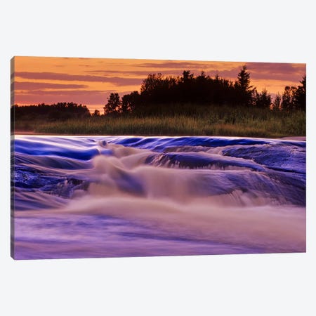 Smooth Flowing Canvas Print #RVD64} by Dave Reede Art Print