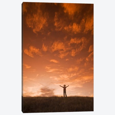 Thrilled About The Evening Canvas Print #RVD76} by Dave Reede Canvas Artwork