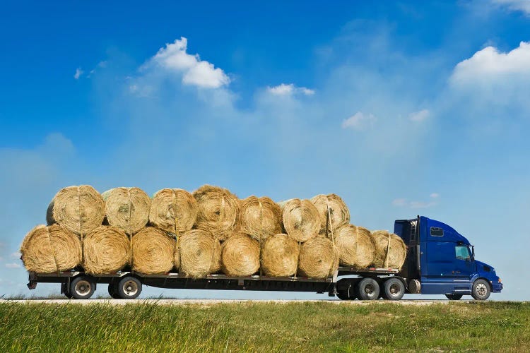 Trucking The Bales