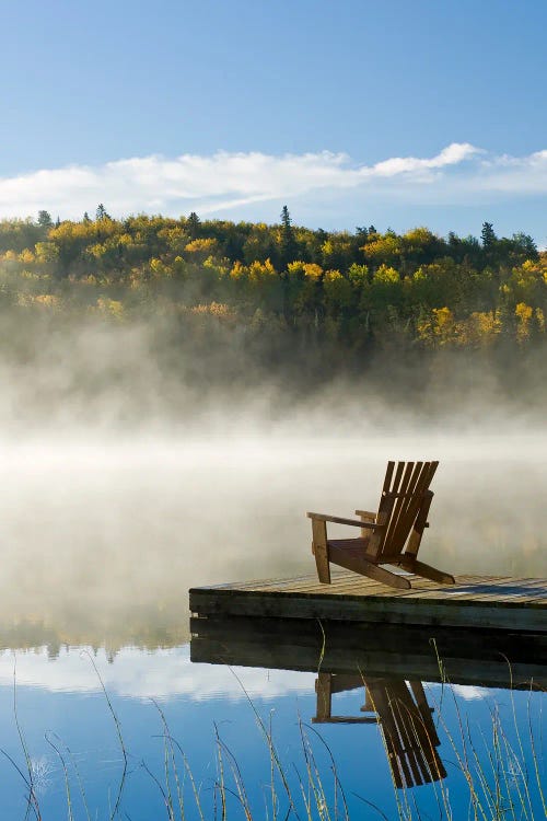 Autumn View From The Dock