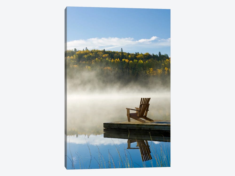 Autumn View From The Dock by Dave Reede 1-piece Art Print