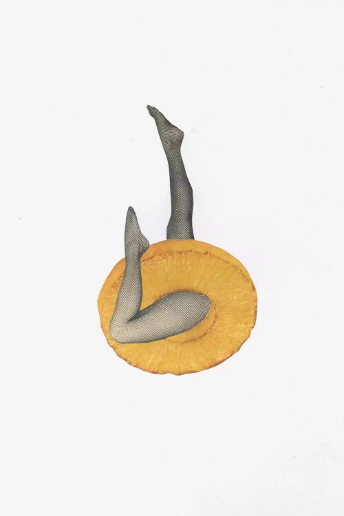 Pineapple Lady by Richard Vergez wall art