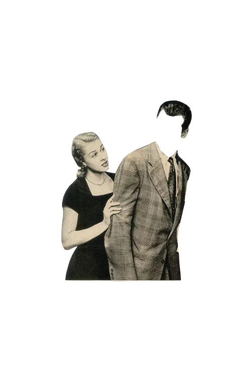 Blind Date by Richard Vergez wall art